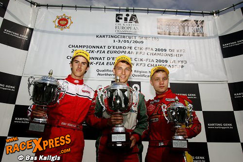 Podium KF2 met Vermeylen(l)